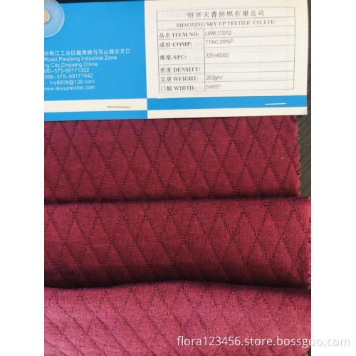 Small Diamond Jacquard Fabric